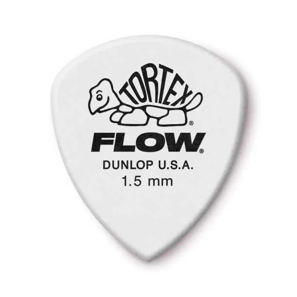 Dunlop Tortex Flow Plektre 1.5, 12 stk.