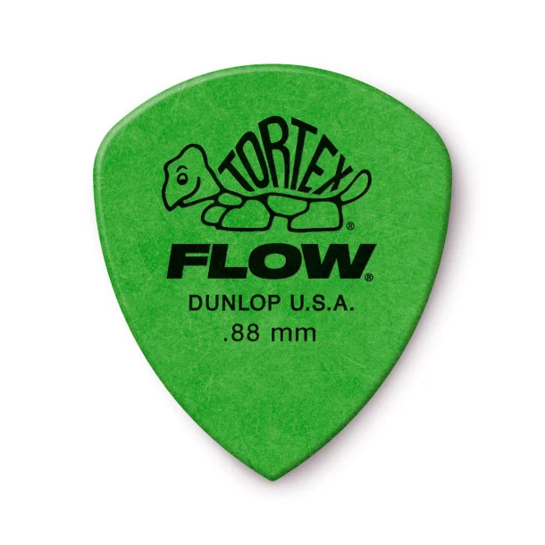 Dunlop Tortex Flow Plektre 0.88, 12 stk.
