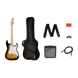 Squier Sonic Stratocaster Pack 2-Color Sunburst