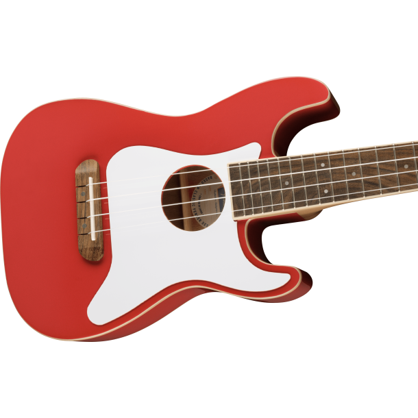 Fender Limited Edition Fullerton Strat Uke Fiesta Red