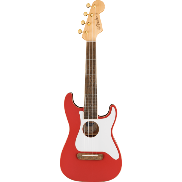 Fender Limited Edition Fullerton Strat Uke Fiesta Red