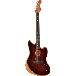Fender American Acoustasonic Jazzmaster All-Mahogany Bourbon Burst