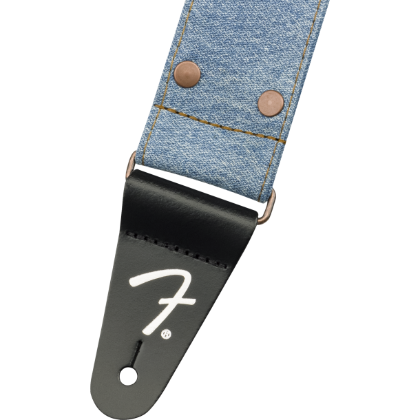 FENDER X WRANGLER DENIM STRAPS, Light Indigo