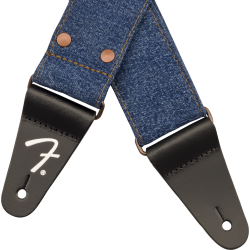 FENDER X WRANGLER DENIM STRAPS, Indigo