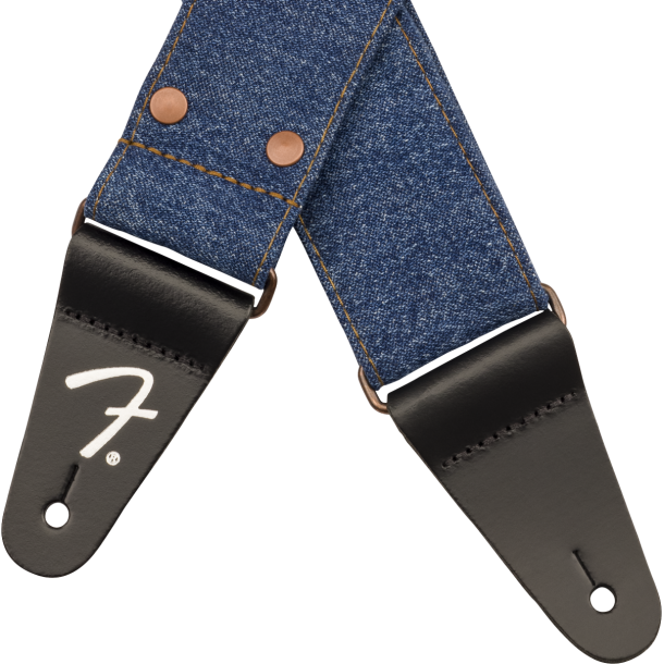 FENDER X WRANGLER DENIM STRAPS, Indigo