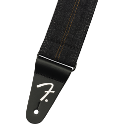 FENDER X WRANGLER DENIM STRAPS, Washed Black