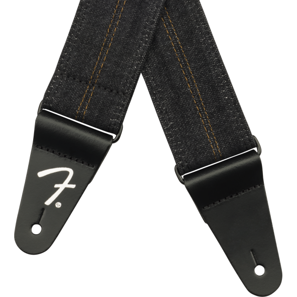 FENDER X WRANGLER DENIM STRAPS, Washed Black