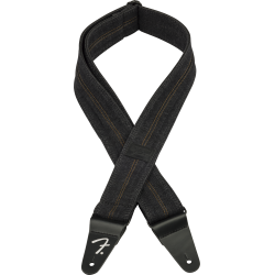 FENDER X WRANGLER DENIM STRAPS, Washed Black