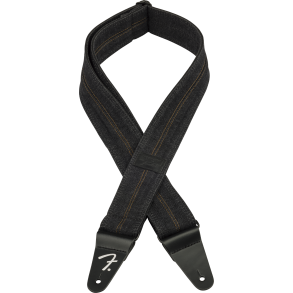 FENDER X WRANGLER DENIM STRAPS, Washed Black