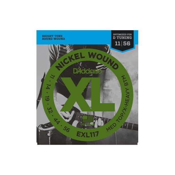 DAddario EXL117 11-56 Drop D