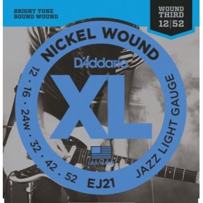 DAddario EXL 12-52 Wound Third