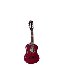 Ortega R121 1/4 Size, Gloss Wine Red