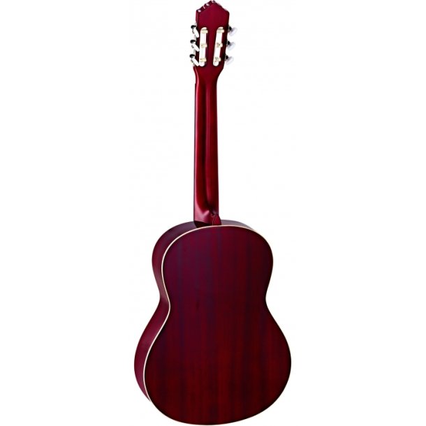 Ortega R121 1/4 Size, Gloss Wine Red
