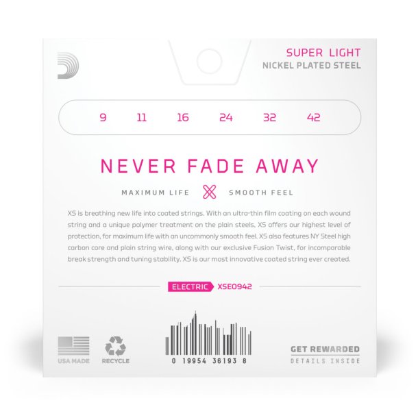 DAddario XS Electric 09-42