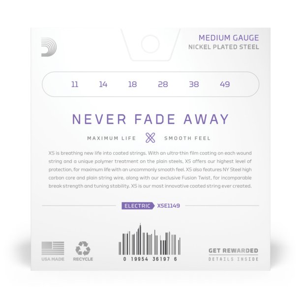 DAddario XS Electric 11-49