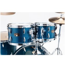 Tama imperialstar IP52H6WCS�t m/cymbaler, Hairline Blue