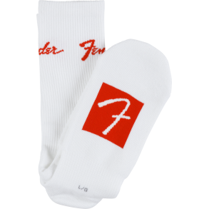 FENDER LOGO STOMPSOCKS White
