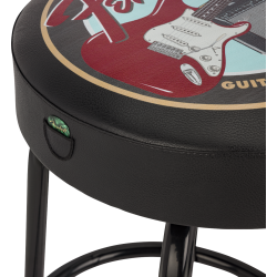 Fender Guitars &amp; Amps Pick Pouch Barstool 30"