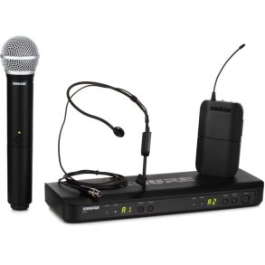 Shure BLX1288/P31 S8 Dual Channel Wireless Combo System - H9 Band
