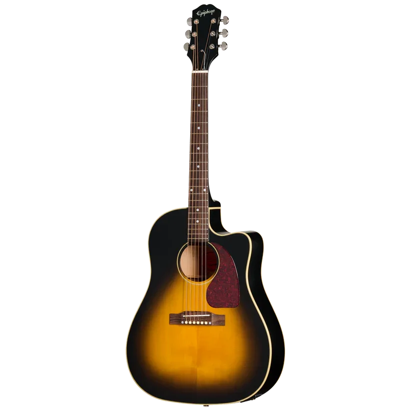 Epiphone J-45 Standard EC Vintage Sunburst - Dreadnought - Bjørnholt ...