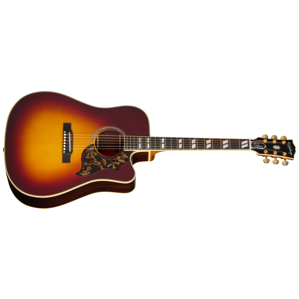 Epiphone Hummingbird Deluxe EC Autumn Burst