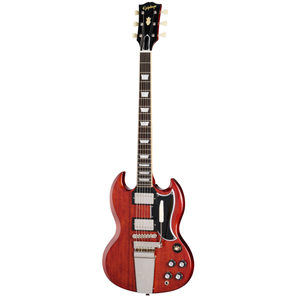 Epiphone 1964 SG Standard with Maestro Vibrola Reissue Cherry Red