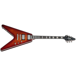 Epiphone Flying V Prophecy Aged Bengal Tiger Burst