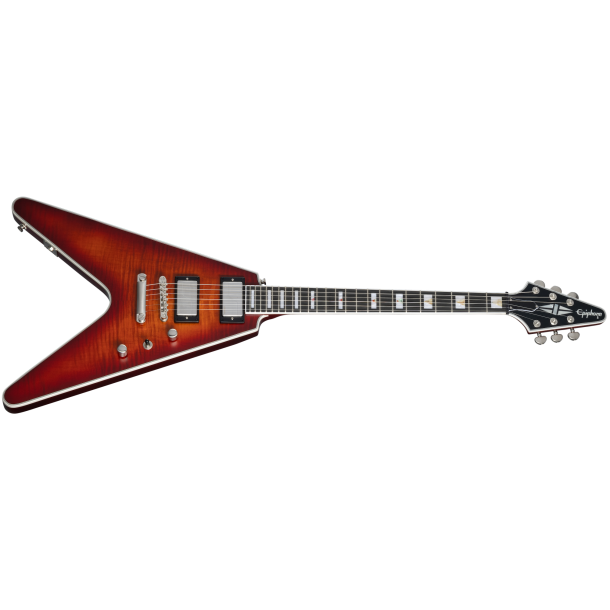 Epiphone Flying V Prophecy Aged Bengal Tiger Burst