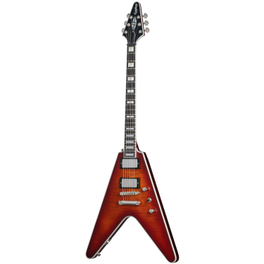 Epiphone Flying V Prophecy Aged Bengal Tiger Burst