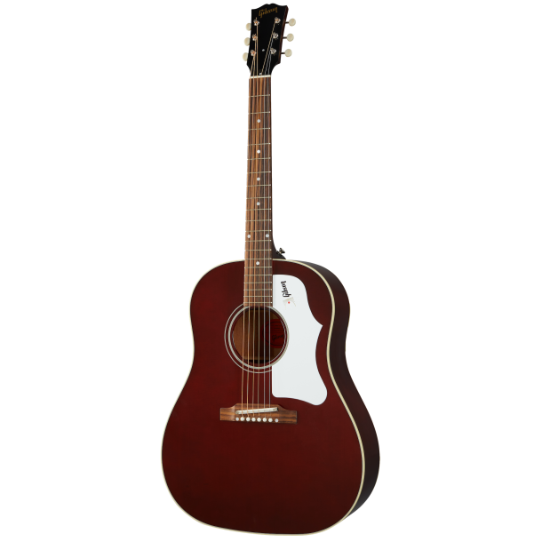 Gibson 60s J-45 Original, Adj Saddle Wine Red