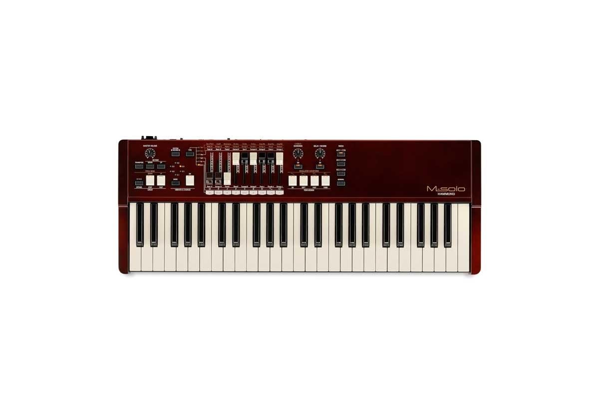 Hammond M-solo drawbar keyboard - Burgundy - Stage Piano