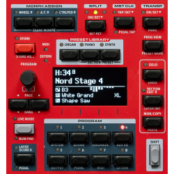 Nord NORD STAGE 4 88, 88 fuldvgtede Triple Sensor tangenter