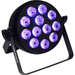 Algam Lighting SLIMPAR-1210-HEX LED 12x10W 6-in-1 RGBWAU slim