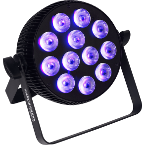 Algam Lighting SLIMPAR-1210-HEX LED 12x10W 6-in-1 RGBWAU slim
