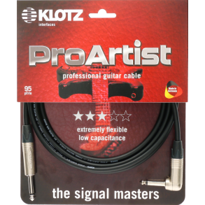 New Klotz Artist prime guitar Cable 3M A/L