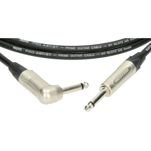 Klotz PRO ARTIST prime guitar cable vinkel-lige 6 m