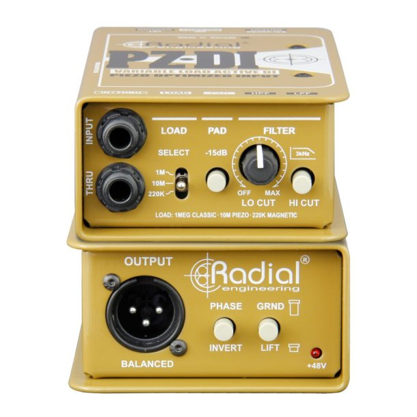 Radial PZ-DI Acoustic Instrument DI