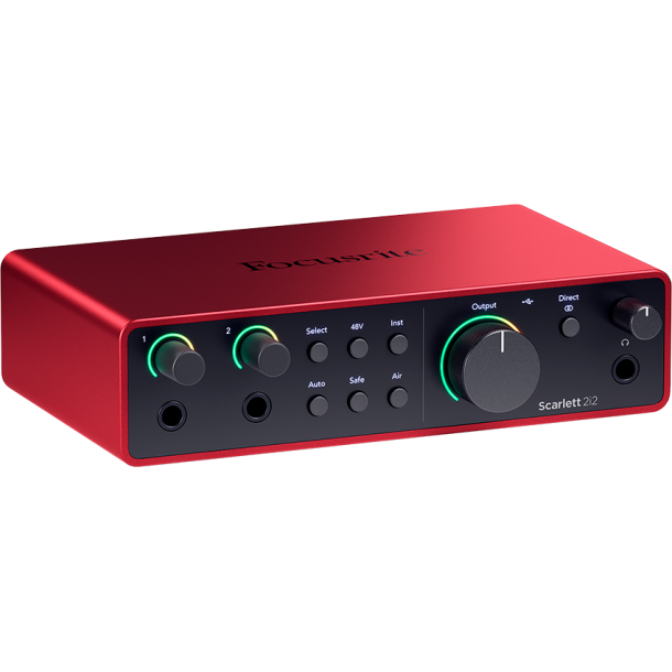 Focusrite SCARLETT 4-2I2 2-in 2-out interface Nyhed