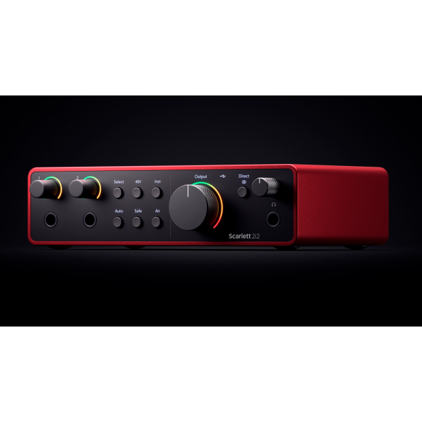 Focusrite SCARLETT 4-2I2 2-in 2-out interface Nyhed