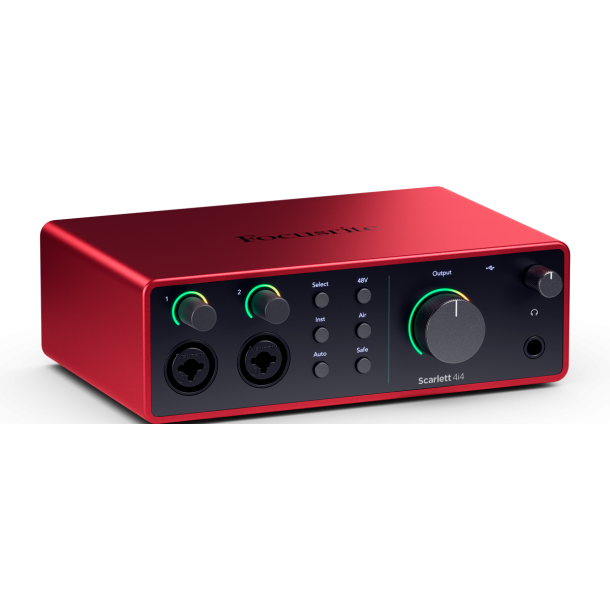 Focusrite SCARLETT 4-4I4 4-in 4-out interface Nyhed