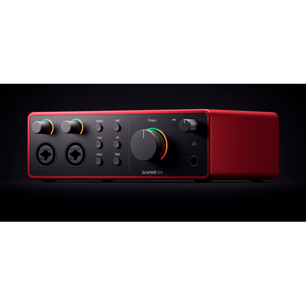 Focusrite SCARLETT 4-4I4 4-in 4-out interface Nyhed