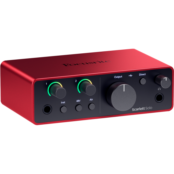 Focusrite SCARLETT 4-SOLO 2-in, 2-out interface
