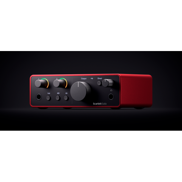 Focusrite SCARLETT 4-SOLO 2-in, 2-out interface