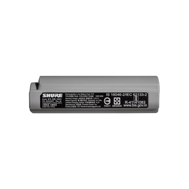 Shure LITHIUM-ION RECHARGEABLE BATTERY