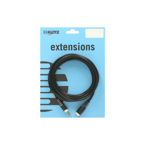 New Klotz lightweight headphone extension TRS 3.5 mm - TRS socket 3.5 mm