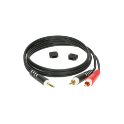 Klotz Y cable - lightweight TRS 3.5 mm - 2 x RCA