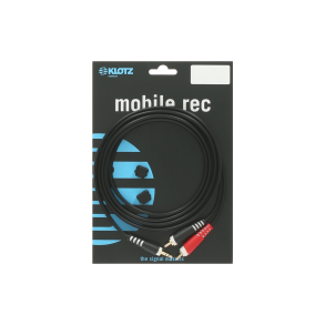 Klotz Y cable - lightweight TRS 3.5 mm - 2 x RCA