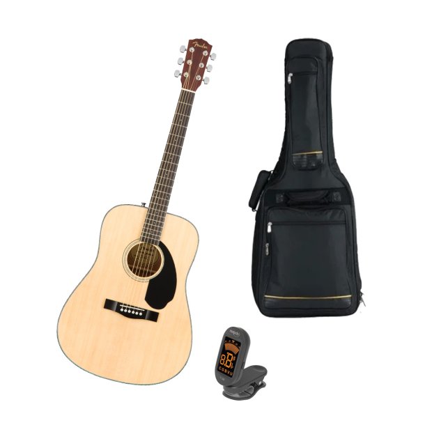 FENDER CD60S Natur PAKKE