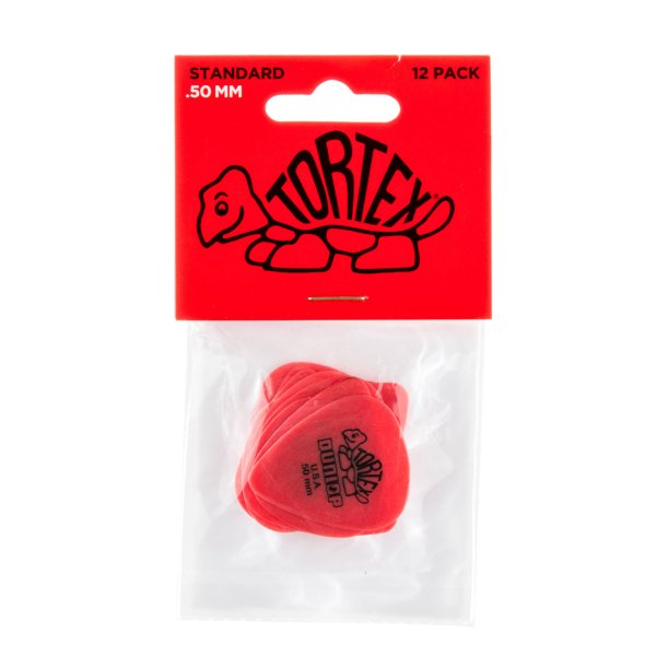Dunlop Tortex .50 Plektrum 12-pack