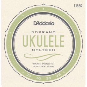  DAddario EJ88S Ukulele Sopran Nyltech